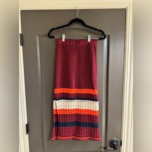 Free People Crochet Skirt